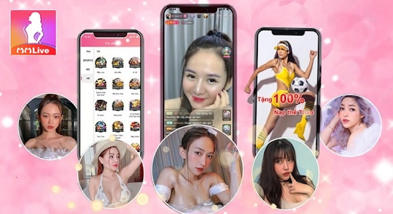 hot girl xinh đẹp tại MMlive