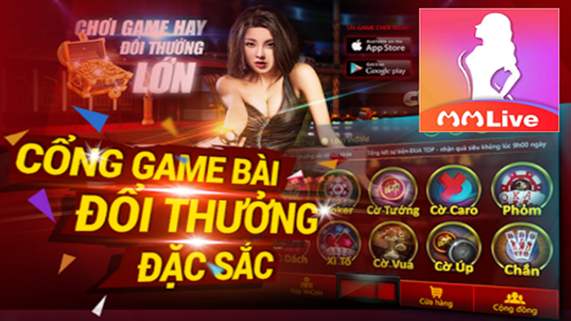 Sảnh game bài MMLive