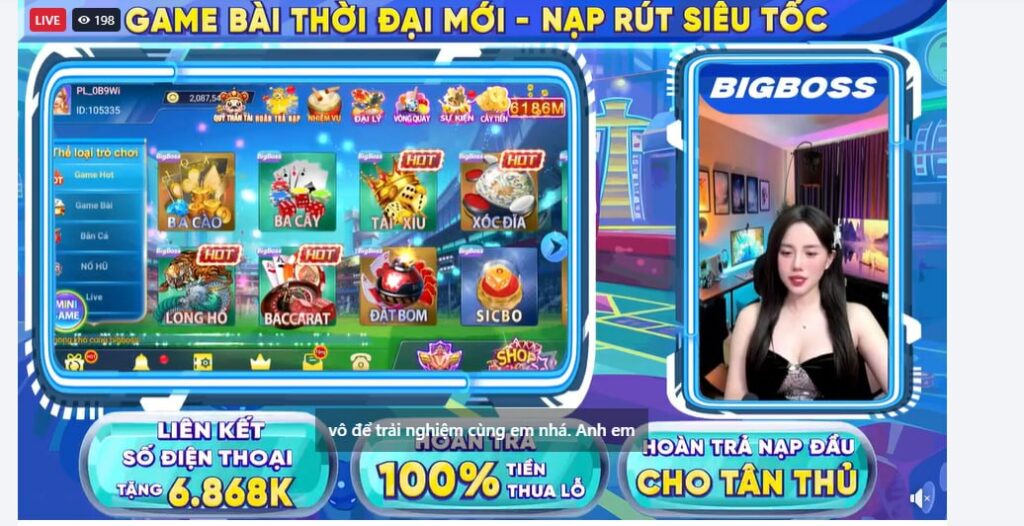 Trải nghiệm game bigboss